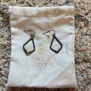 Kendra Scott Gunmetal Sophia Earrings